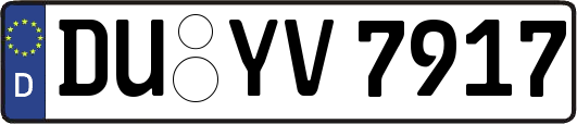 DU-YV7917