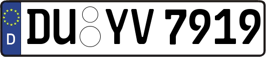 DU-YV7919