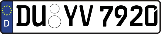 DU-YV7920
