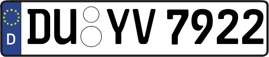 DU-YV7922