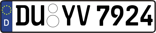 DU-YV7924