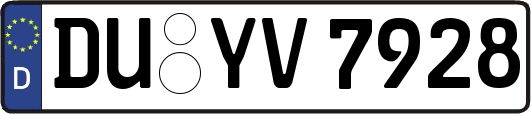 DU-YV7928