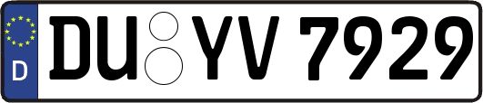 DU-YV7929