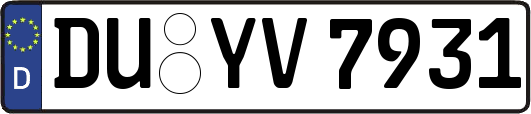 DU-YV7931