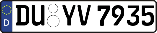DU-YV7935