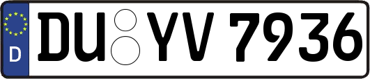 DU-YV7936