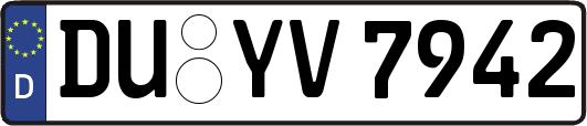 DU-YV7942