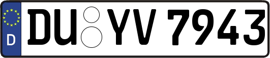DU-YV7943