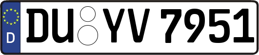 DU-YV7951