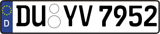 DU-YV7952