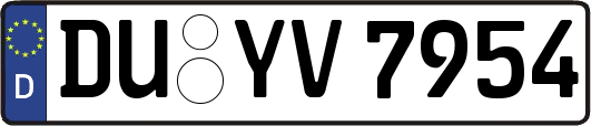 DU-YV7954