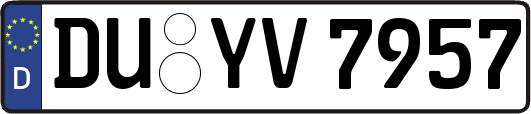 DU-YV7957