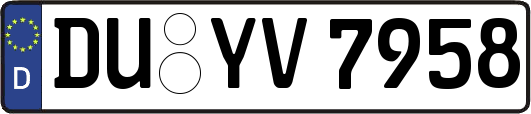 DU-YV7958