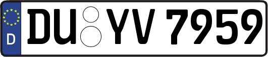 DU-YV7959