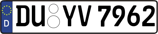 DU-YV7962