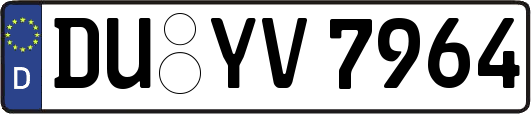 DU-YV7964