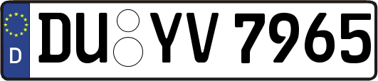 DU-YV7965