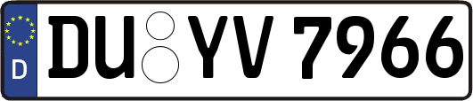 DU-YV7966