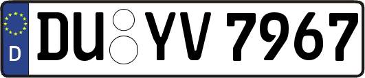 DU-YV7967