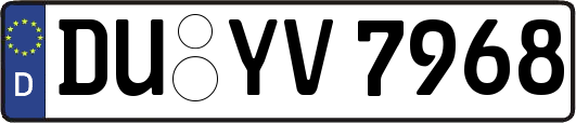 DU-YV7968