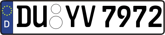 DU-YV7972