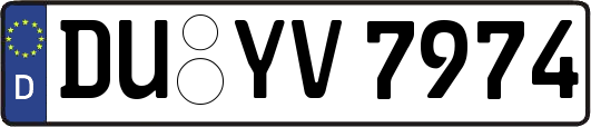 DU-YV7974