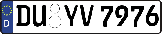 DU-YV7976