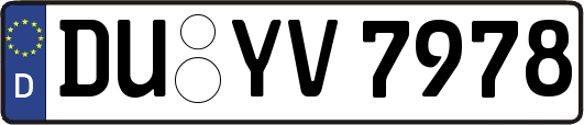DU-YV7978