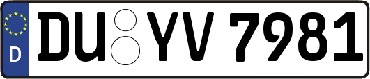 DU-YV7981