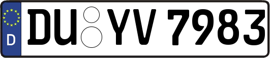 DU-YV7983