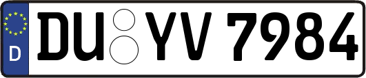 DU-YV7984