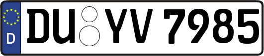 DU-YV7985