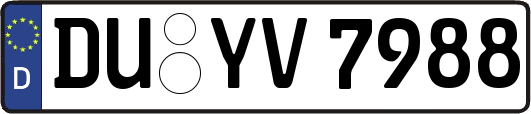 DU-YV7988