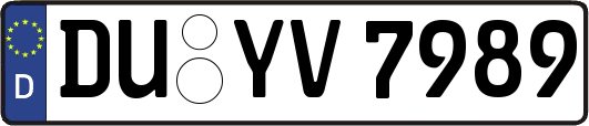 DU-YV7989