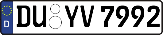 DU-YV7992