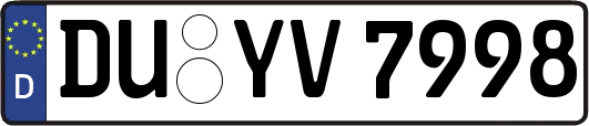 DU-YV7998