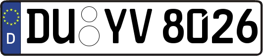 DU-YV8026