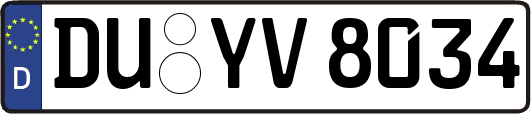 DU-YV8034
