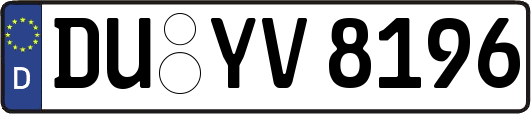 DU-YV8196