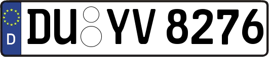 DU-YV8276