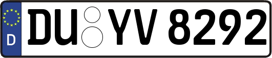 DU-YV8292