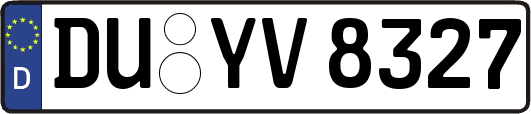 DU-YV8327