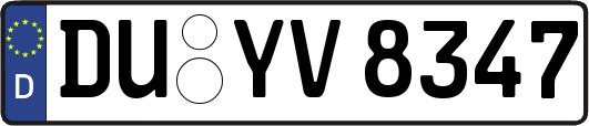 DU-YV8347