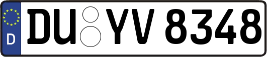 DU-YV8348