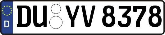 DU-YV8378