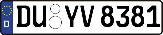 DU-YV8381