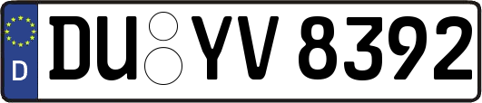 DU-YV8392