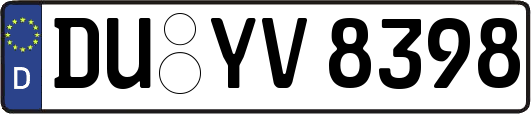 DU-YV8398