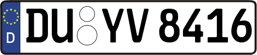 DU-YV8416