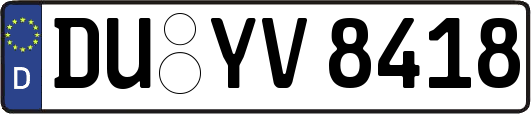 DU-YV8418